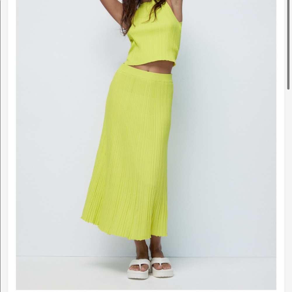 2 for $25 Zara Rib knit skirt midi maxi